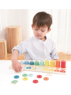 Spielba Z&auml;hl - und Zuordnungsbrett