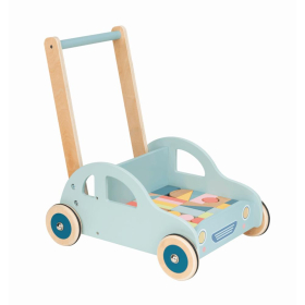 Spielba Baby Walker Auto mit Baukl&ouml;tze