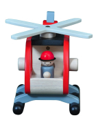 Spielba Feuerwehrhelikopter mit Figur