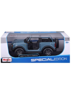 Maisto Ford Bronco Badlands 2021, 1:18, blue