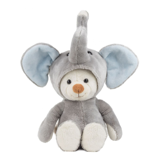 Schaffer Teddyfant blue 27cm