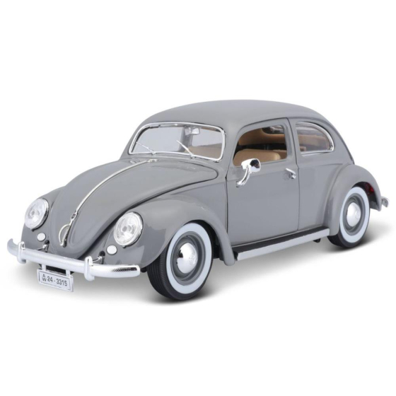 Bburago Volkswagen Käfer 1955 grau 1/18