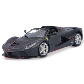 Bburago Ferrari R&P Aperta 1/24 schwarz