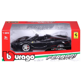 Bburago Ferrari R&P Aperta 1/24 schwarz