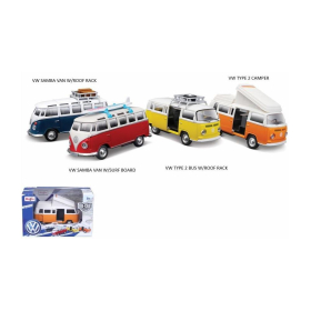 Maisto VW Samba Bus, 1 Stk. assortiert