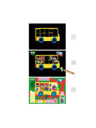 Djeco Scratchbilder Fahrzeuge entdecken