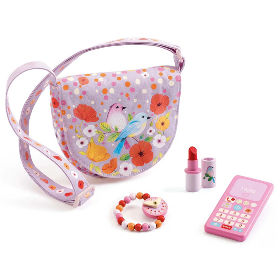Djeco Rollenspiel Tasche mit Zubeh&ouml;r Birdie`s
