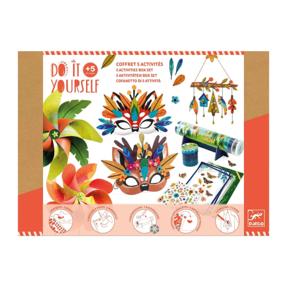 Djeco DIY - Set mit 5 Aktivit&auml;ten