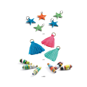 Djeco DIY - Papierperlen und Armb&auml;nder pop