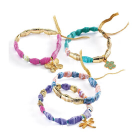 Djeco DIY - Papierperlen und Armb&auml;nder golden