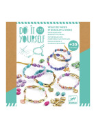Djeco DIY - Papierperlen und Armb&auml;nder golden