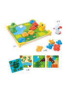 Djeco Lernspiel Mosaico Ducky & Co