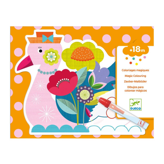 Djeco Zauber-Malbilder Animalo-Len