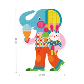 Djeco Zauber-Malbilder Animalo-Len