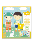 Djeco Stickerbilder Kleidungsst&uuml;cke