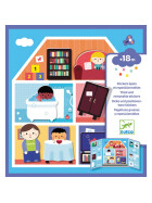 Djeco Stickerbilder Haus