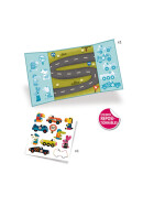 Djeco Stickerbilder Auto