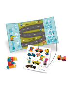 Djeco Stickerbilder Auto