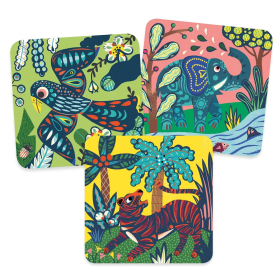 Djeco Scratchbilder grosse Tiere