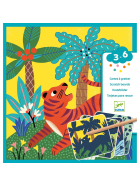 Djeco Scratchbilder grosse Tiere