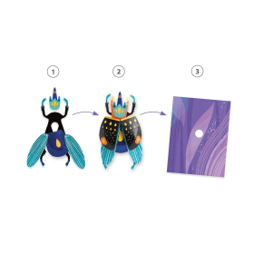 Djeco 3D Bilder Papierk&auml;fer