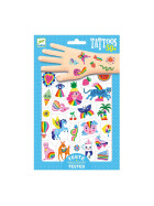 Djeco Tattoos Regenbogen