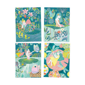 Djeco Scratchbilder Teich