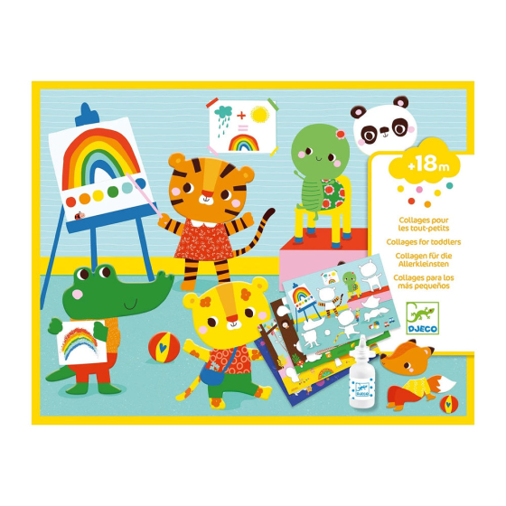 Djeco Collage f&uuml;r die Allerkleinsten Tag