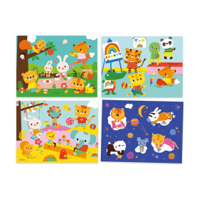 Djeco Collage f&uuml;r die Allerkleinsten Tag