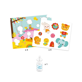 Djeco Collage f&uuml;r die Allerkleinsten Tag