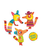 Djeco 3 Figuren anmalen Fuchsfamilie