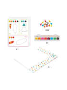 Djeco 3 Figuren anmalen Fuchsfamilie