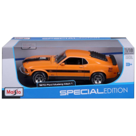 Maisto Ford Mustang Mach 1 1970 1/18 orange