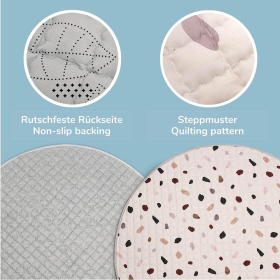 Hakuna Matte Krabbeldecke, &Oslash; 1.5 m, Confetti