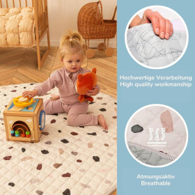 Hakuna Matte Krabbeldecke, &Oslash; 1.5 m, Confetti