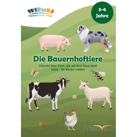 Alleovs WiBuKi – Wissensbuch für Kinder – Die Bauernhoftiere