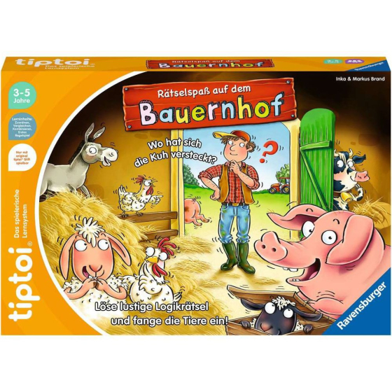 Ravensburger tiptoi&reg; R&auml;tselspass auf dem Bauernhof