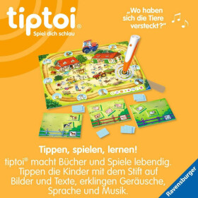 Ravensburger tiptoi&reg; R&auml;tselspass auf dem Bauernhof