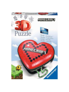 Ravensburger 3D Puzzle Herzschatulle - Minecraft