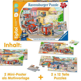 tiptoi&reg; Puzzle f&uuml;r kleine Entdecker: Rettungseinsatz