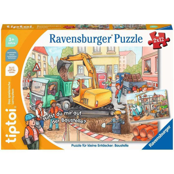 tiptoi&reg; Puzzle f&uuml;r kleine Entdecker: Baustelle