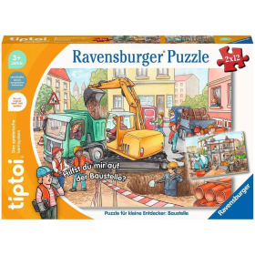 tiptoi&reg; Puzzle f&uuml;r kleine Entdecker: Baustelle