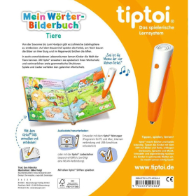 Ravensburger tiptoi&reg; Mein W&ouml;rter-Bilderbuch Tiere