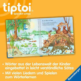 Ravensburger tiptoi&reg; Mein W&ouml;rter-Bilderbuch Tiere