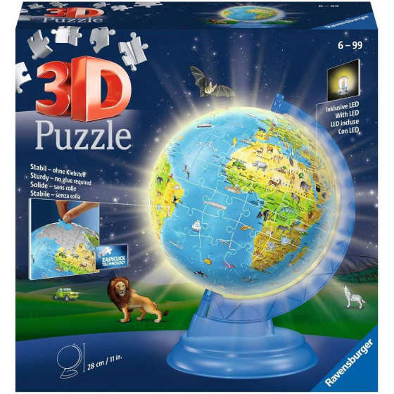 Ravensburger Childrens Globe Night Edition