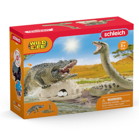 Schleich Wild Life Gefahr im Sumpf