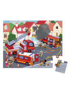 Janod Puzzle Feuerwehr, 24 Teile