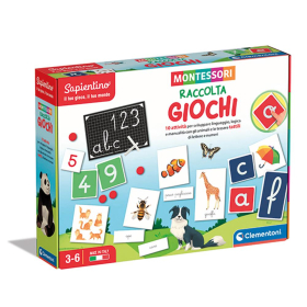 Clementoni Montessori Raccolta Giochi