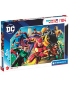 Clementoni Puzzle DC Comics, 104 Teile