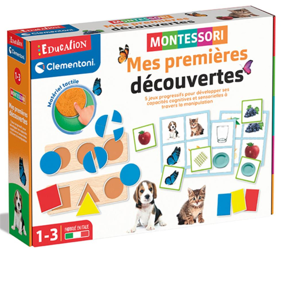 Clementoni Montessori Mes premières découvertes